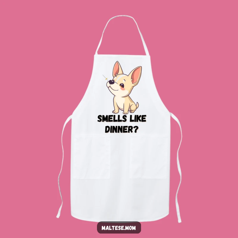 Funny Dog Sniffing Apron: Cook with Curiosity, Practical Funny Gift