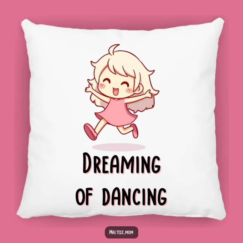 Funny Prancing Character Pillow: Cozy Cushion with Energetic Design, Perfect Funny Gift