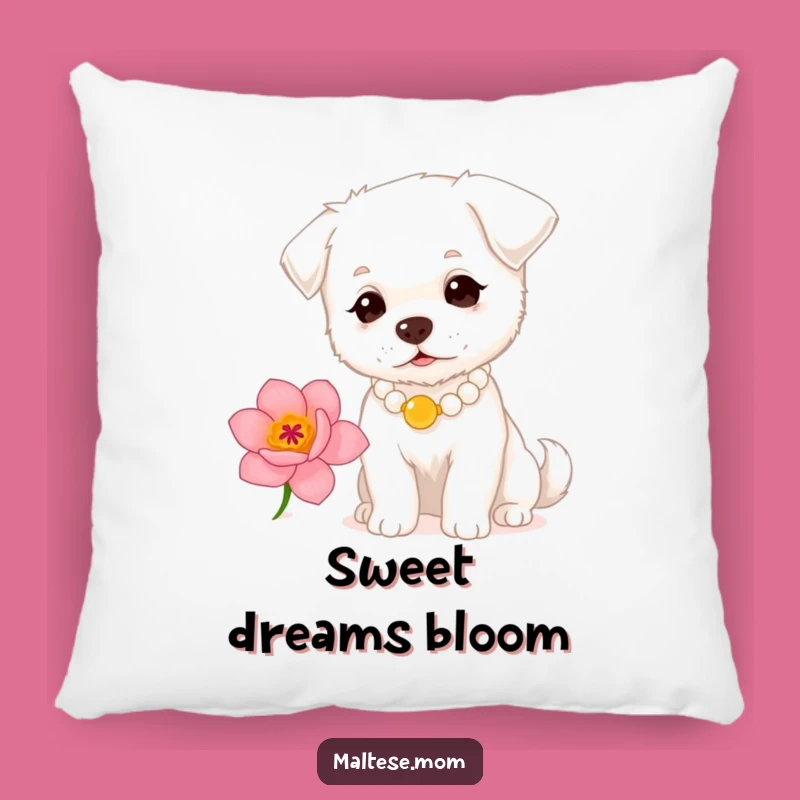 Funny Dog Pearl Necklace Pillow - Luxurious Comfort Pet Gift!