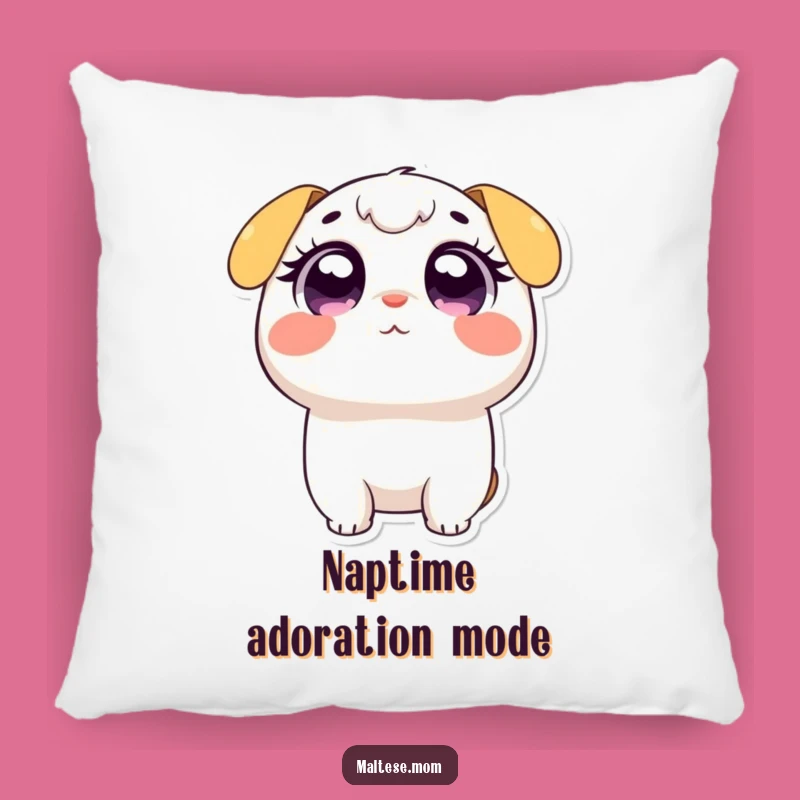 Funny Wide-Eyed Adoring Pillow - Cozy Cute Character