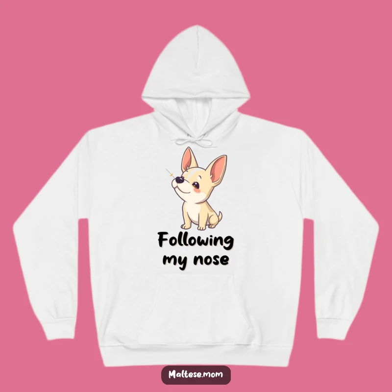Funny Dog Sniffing Hoodie: Cozy Investigator, Warm Funny Gift for Inquisitive Minds