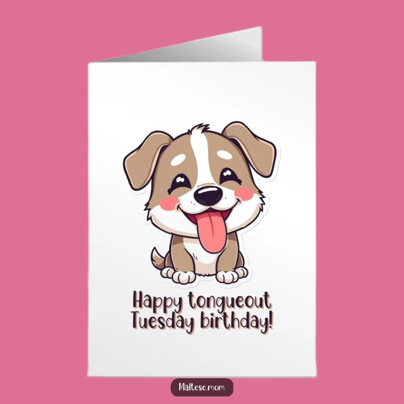 Free Printable Birthday Card: Goofy Dog, Perfect DIY Downloadable Gift for Laughs
