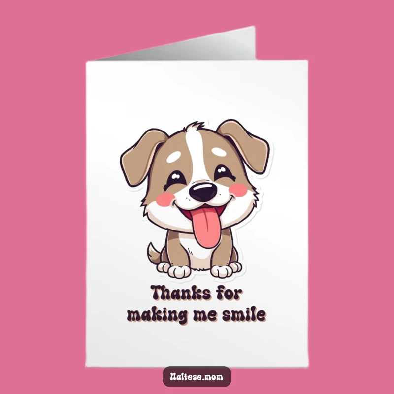 Free Printable Thank You Card: Goofy Doggy Charm, Ultimate DIY Downloadable Gift