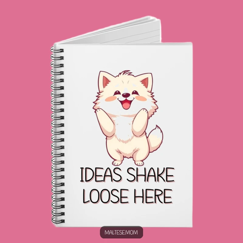 Funny Journal: Shaking Dog, Joyful Notes, Energetic Stationery