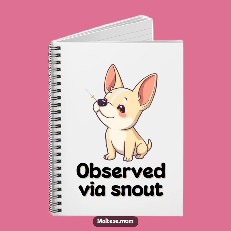 Funny Dog Sniffing Notebook: Note Your Discoveries, Inspiring Funny Gift