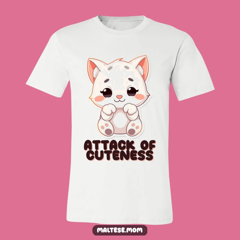 Funny Cuddly Paws T-Shirt: Soft Character Tee, Ideal Funny Gift