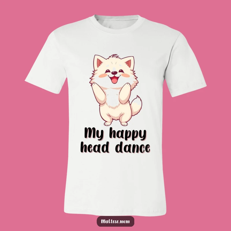 Funny Dog T-Shirt: Energetic Head Shake Tee, Joyful Pet Lover Gift