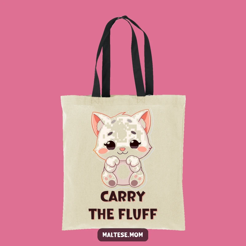 Funny Cuddly Paws Tote Bag: Cute Character Carryall, Perfect Funny Gift